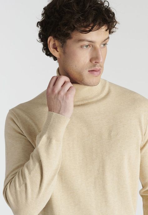 Sweater Arganza Heritage Camel Melange-2