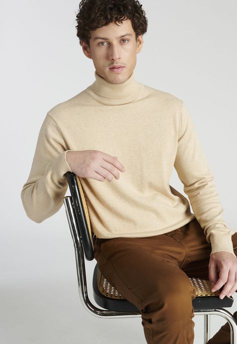 Sweater Arganza Heritage Camel Melange-4
