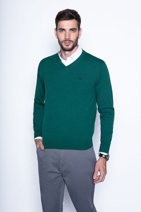 Sweater Smart Casual L/S Green-0
