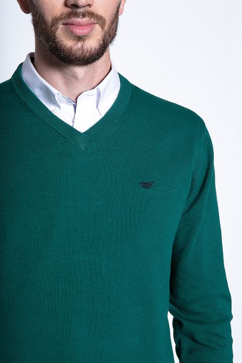 Sweater Smart Casual L/S Green-4