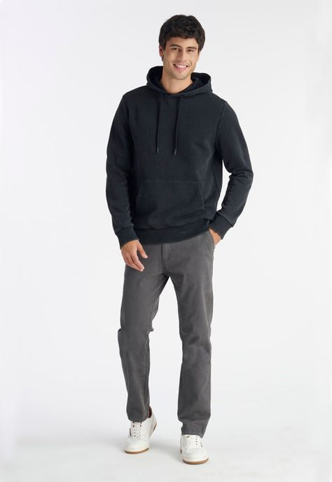 Polerón Tolten Casual Black-1