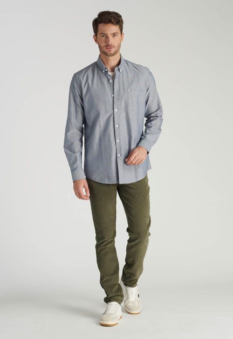 Camisa Exeter Heritage Navy-1