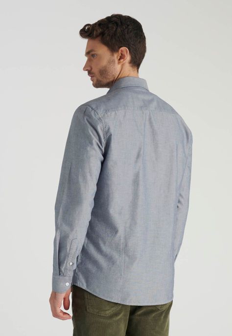 Camisa Exeter Heritage Navy-3