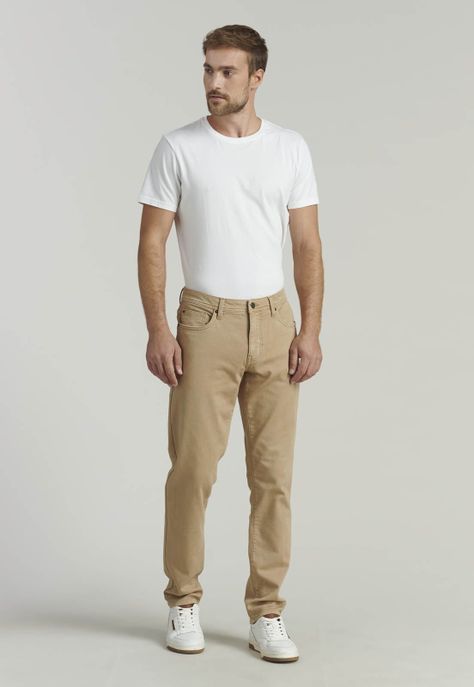 Pantalón Ohio Fjs Beige-1
