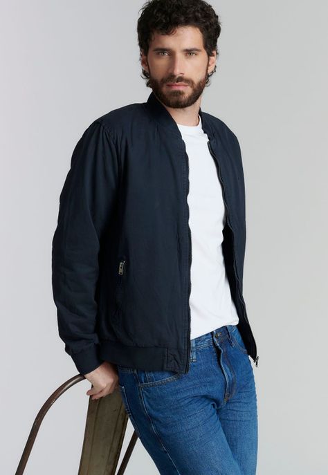 Chaqueta Boston Fjs Navy-4