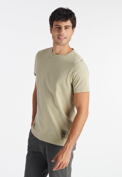 Polera Geo Casual Sand-0