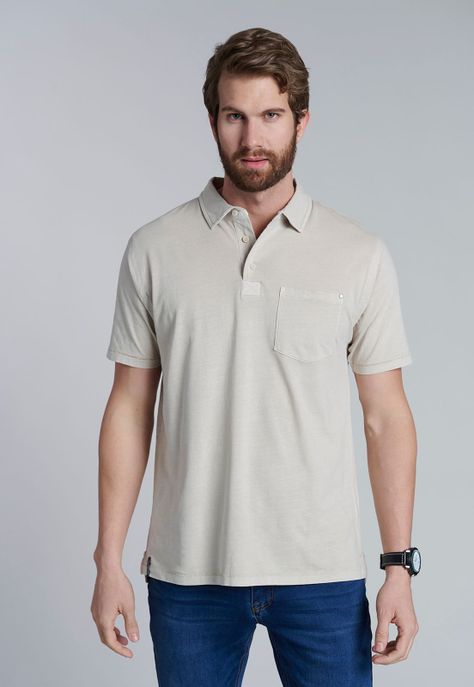 Polera Polo Orlando Sand-0