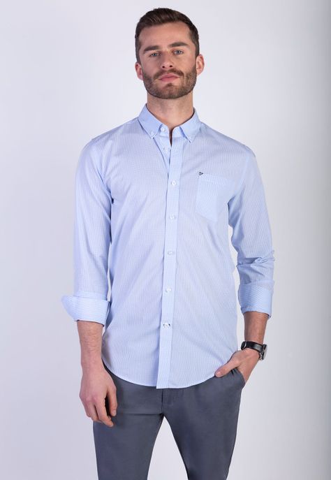 CAMISA COVENTRY SKY-0