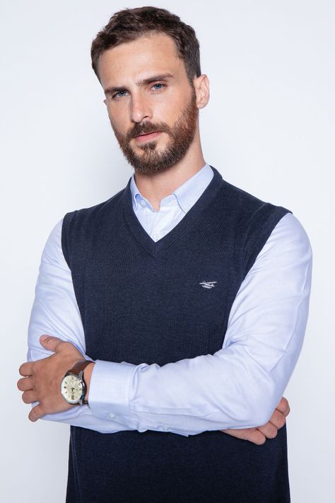 Sweater Casual Smart W/S Navy-2