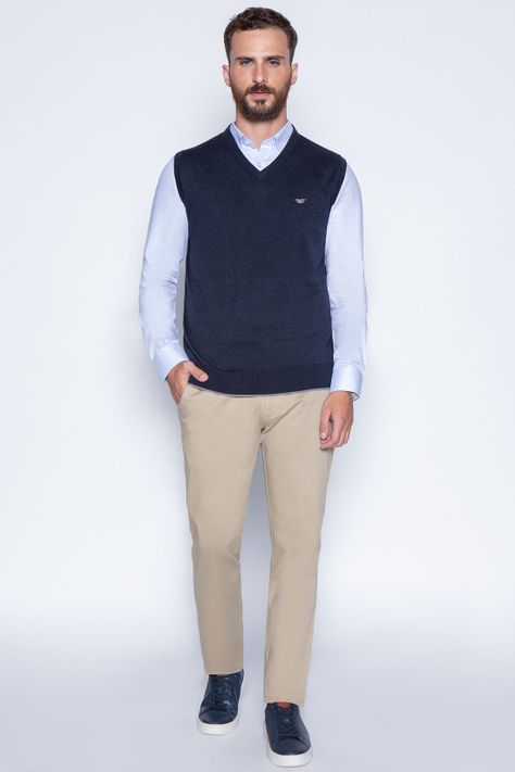 Sweater Casual Smart W/S Navy-3