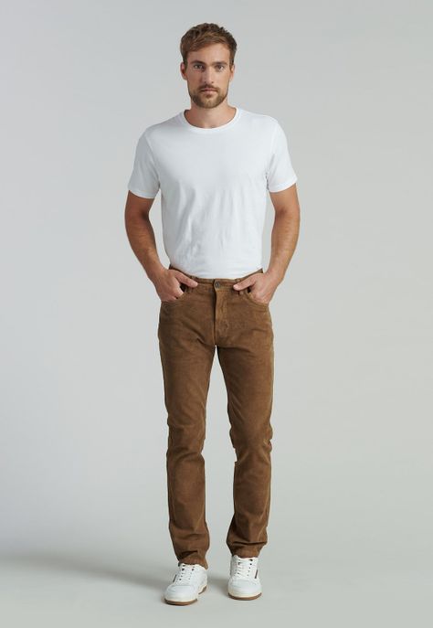 Pantalón Camden Fr Dk Camel-1