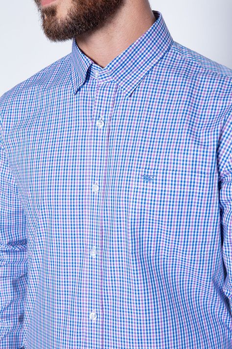 Camisa Cuadro Dublin Sm Purple-4