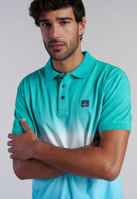 Polera Polo Clear Water Lt Green-4