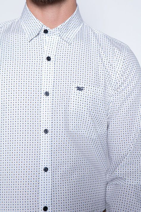 Camisa Estampada Parma Sm Navy-4