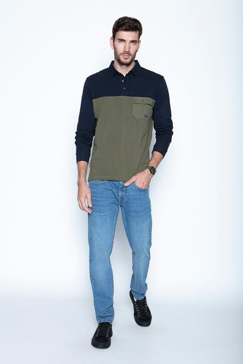 Polera Detroit Navy-3