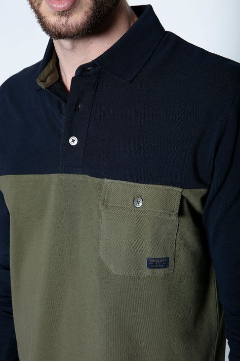 Polera Detroit Navy-4