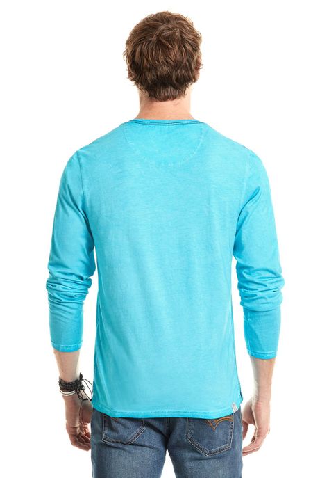 Polera Manga Larga Nebraska Aqua-2