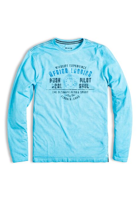 Polera Manga Larga Nebraska Aqua-4