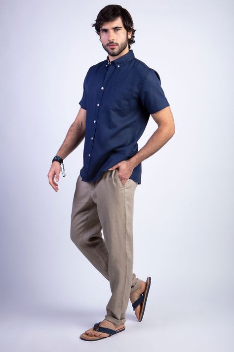 Camisa Sport Atlanta F Navy-2