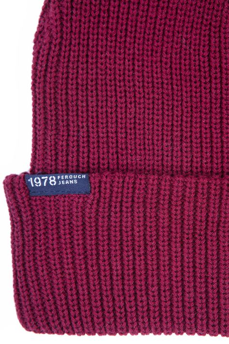 Beanie Básico Burgundy-1