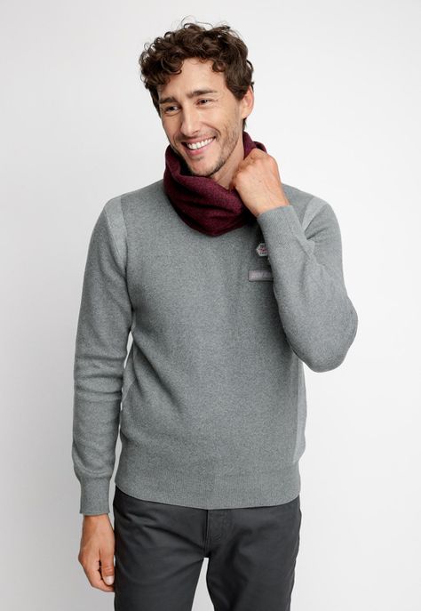Sweater Oregon Grey Melange-0