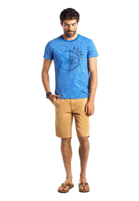 Bermuda Garment Dyed Mustard-1