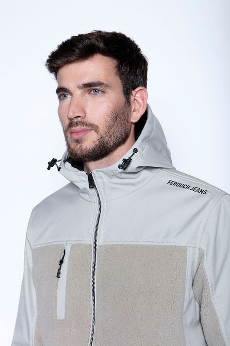 Polerón Soft Shell Portladn Sand-2