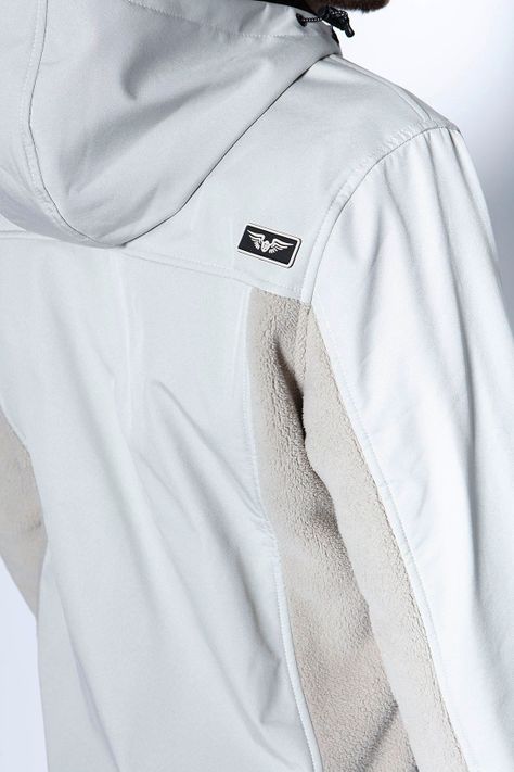 Polerón Soft Shell Portladn Sand-4