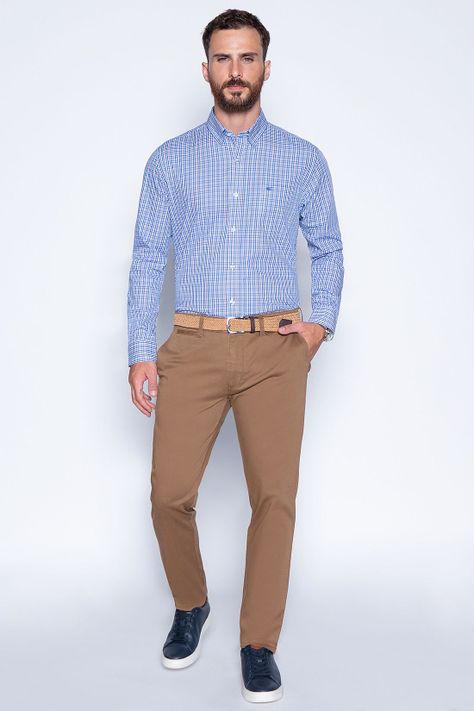 Camisa Cuadro Dublin Sm Sand-3