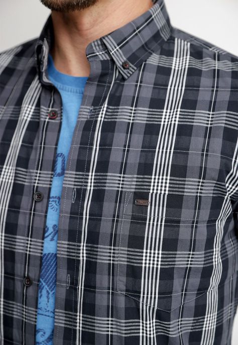 Camisa Checkered Marine Fj Marine-2