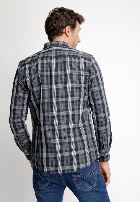 Camisa Checkered Marine Fj Marine-1
