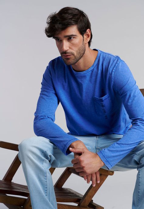 Polera Ml Proceso Fresno Blue-4