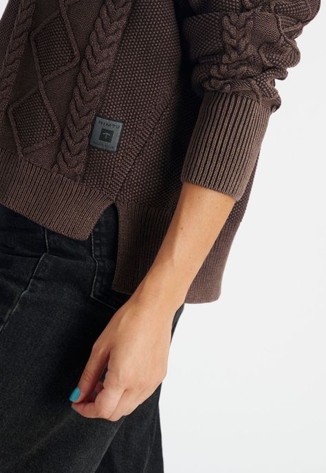 Sweater Michay Casual Chocolate-4