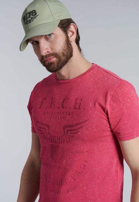 Polera Proceso Nashville Dk Coral-4