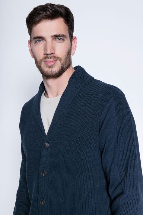 Cardigan Baltimore F Navy-2