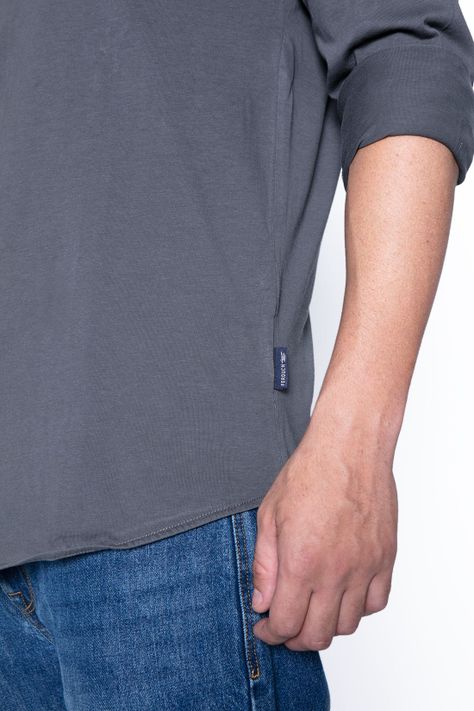 Camisa Jersey Garment Dyed F Metal-4