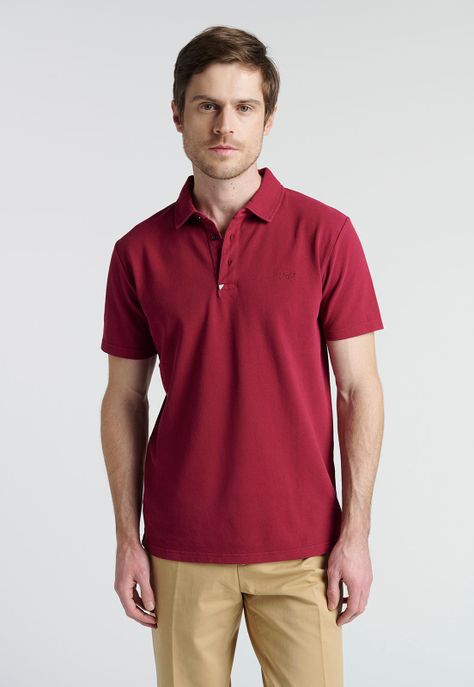 Polo Cazorla Burgundy-0