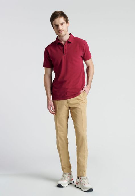 Polo Cazorla Burgundy-1