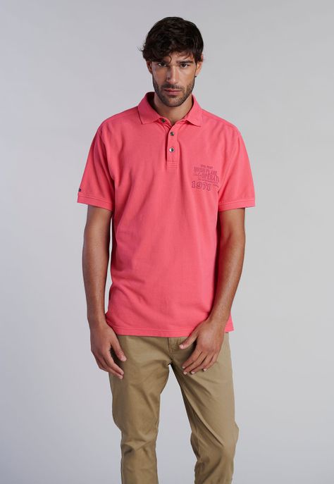 Polera Polo Boston Coral-0