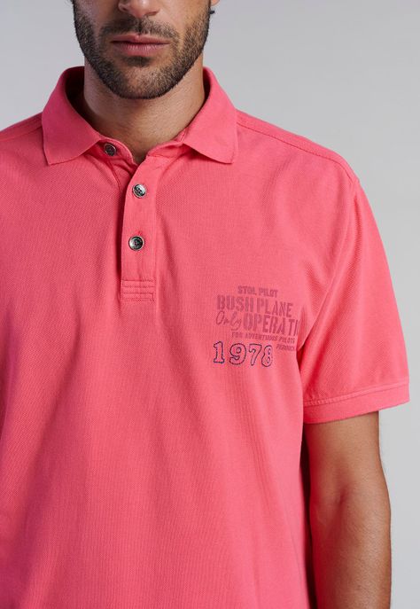 Polera Polo Boston Coral-2