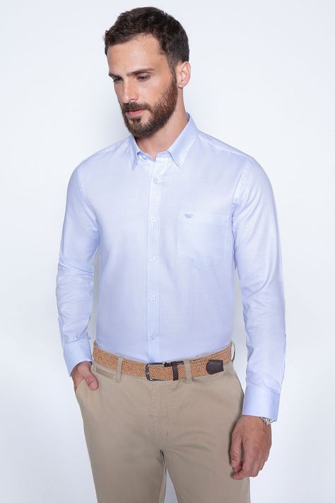 Camisa Smart Casual Boston Sky-0
