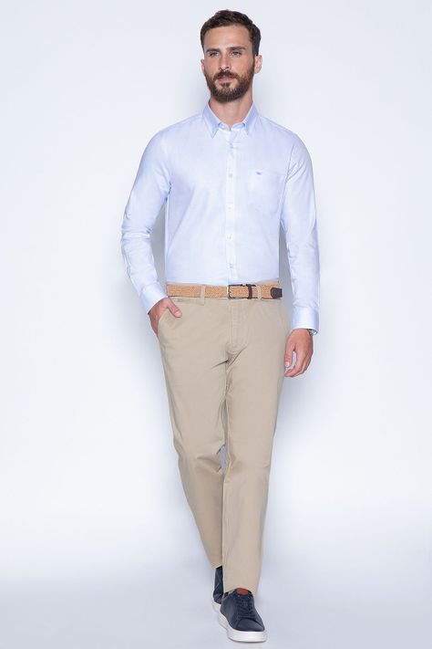Camisa Smart Casual Boston Sky-3