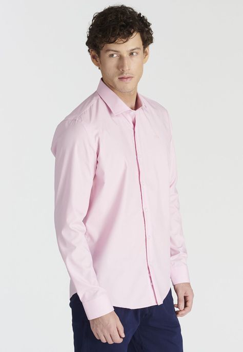 Camisa London Business Pink-0