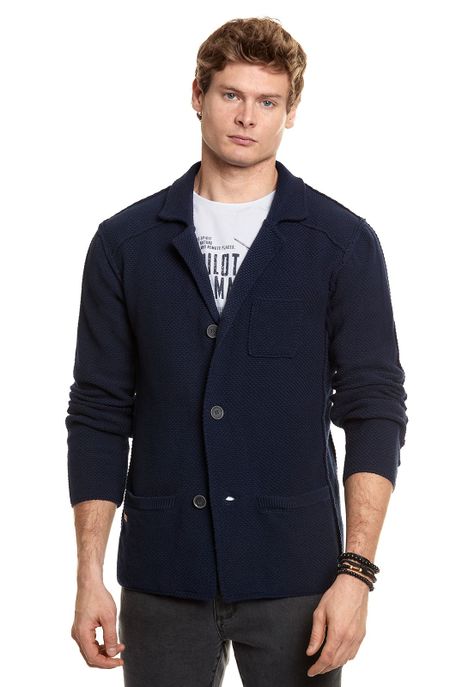 Cardigan Blazer Nevada Navy-0