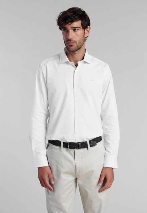 Camisa Jacquard Giorgia Sc White-0