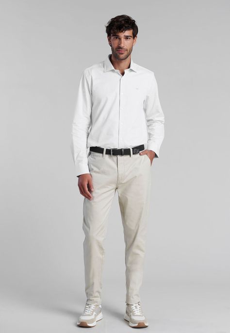 Camisa Jacquard Giorgia Sc White-1