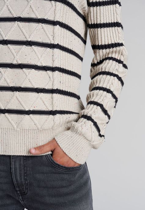 Sweater Portland F Ecru-2