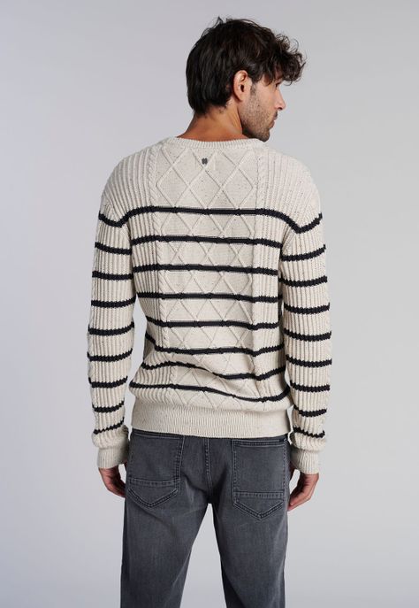 Sweater Portland F Ecru-3