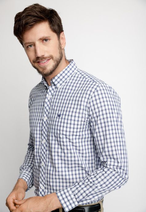 Camisa Checkered Ohio F Blue-2