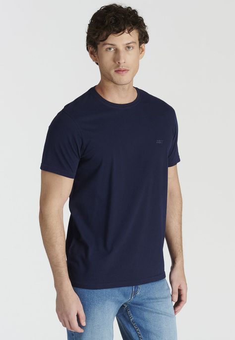 Polera Mieres Heritage Navy-0